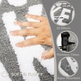 thumbnail image 3 of KOEXM Get Naked Bath Mats Cute Bathroom Rugs Water Absorbent Funny Bath Mat, Non-Slip Funny Bathroom Decor Absorbent Shower Rug, Grey 20" x 32", 3 of 7