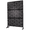 Black, variant on Tcbosik Outdoor Privacy Screen, 76"H x 48"W Freestanding Decorative Privacy Fence for Patio, Backyard, Balcony, Poolside, Brown