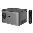 thumbnail image 1 of TFixol Projecteur Portable 4K HY350 avec Android 11.0, 350 Ans Lumen, Résolution 1080P, Écran 150 Pouces, Support AV1, Prise US, Design Compact, 1 of 7