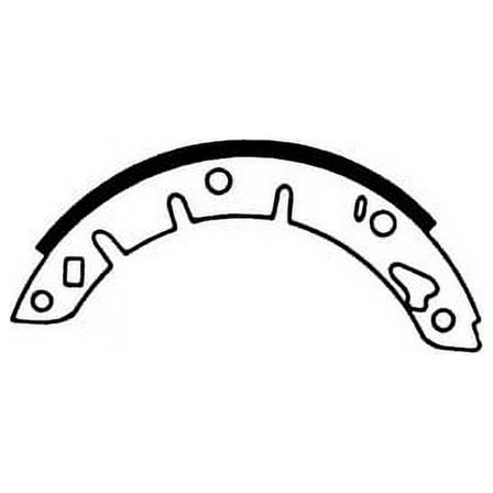 Centric 111.04370 Centric Brake Shoes