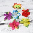 thumbnail image 2 of SHISUYAN 24 Pcs Hawaii Decorative Artificial Hibiscus Mutabilis Flower for Wedding Party Decoration, 2 of 8