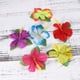 thumbnail image 2 of 24 piezas de flores artificiales decorativas de hibisco mutabilis hawaianas para decoración de bodas y fiestas., 2 of 5