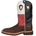 thumbnail image 6 of Men's Twisted X MLCS007 Lite Weight Work Boot Safety Toe Brown/Texas Flag Leather 13 D, 6 of 6