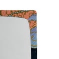 thumbnail image 2 of Ambesonne Moon Fitted Sheet, Clouds Stars and Moon, Queen Size, Dark Blue Salmon White, 2 of 2