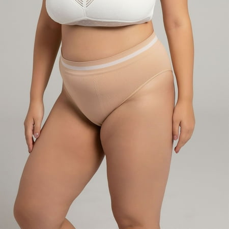 Up to 60% OFF  Women s Cotton Underwear  Plus Size  High Waist  Seamless  Comfortable  Everyday Wear  Breathable  Soft Fabric  Womens Plus Size Shirts | Beige XXXXL  Sopatenor