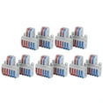 thumbnail image 2 of 10Pcs Connecteurs de Fil Compacts Écrou de Levier Bornier SPL Raccord Rapide EquipmentSPL-62, 2 of 14