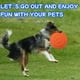 thumbnail image 5 of Platillo para perros, platillo neumático de alto vuelo para cachorros: platillo flotante liviano para buscar pelotas, 5 of 5
