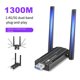 thumbnail image 5 of Adaptador USB 3.0 WiFi, Unidad de Disco Duro, Adaptador de Red WiFi Gratuito, Compatible con PC y Ordenador Personal., 5 of 5