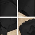 thumbnail image 4 of WZXFASHION Strapless Bra For Women Wire Bras Front Buckle Padded Bra With Straps Bra Black L, 4 of 7