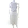 Pre-owned|Escada Margaretha Ley Womens Linen Knee Length Pencil Skirt Size 42