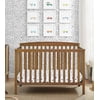 Delta Children Hanover 6-in-1 Convertible Baby Crib, Chestnut