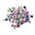thumbnail image 4 of Paquete de 50 colgantes con de sirena, suministros de artesanía rico y para joyas, accesorios para pulseras, collar, bricolaje Estilo 1 perfecl Colgante de dijes de cuentas de sirena, 4 of 8