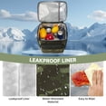 thumbnail image 6 of Holuxer Tactical Lunch Box for Men/Women, Insulated Lunch Bag for Mens Lunch Cooler Bags with Adjustable Shoulder Strap - Reusable Waterproof Leakproof Large Lunchbox for Work Picnic School, Camo, 6 of 7