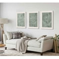 thumbnail image 3 of Sage Green Botanical Wall Art Line Drawing Floral Canvas Poster Prints Modern Abstract Minimalist Picture Neutral Boho Artwork Simple Painting Wall Decor for Living Room Bedroom, 3 of 6