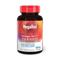 thumbnail image 4 of MegaRed Advanced 4in1 500mg Omega-3 Fish Krill Oil Supplements, Heart Brain Eyes Joints Health Omega 3, 25 Softgels, 4 of 13