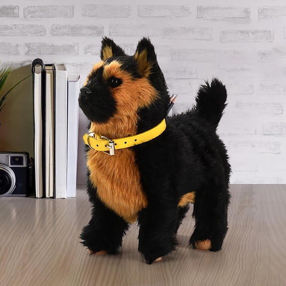 Plush Robot Dog, Realistic Interactive Puppy Toy, that Acts Like a Real Dog, Walks, Barks ,Wags Tail, for Kids ,Pet Lovers