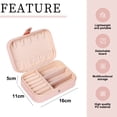 thumbnail image 2 of 1PCs Simple and Convenient Jewelry Storage Box Home Earrings Necklace Ring Jewelry Storage Jewelrypink, 2 of 4