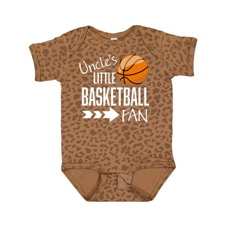 

Inktastic Uncle s Little Basketball Fan Gift Baby Boy or Baby Girl Bodysuit