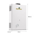 thumbnail image 4 of Calentador de Agua Instantáneo Optimus 1 Servicio 5 L/min Gas L.P OI-05 E LP, 4 of 4