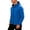 Blue, variant on Hooded Outdoor Hiking Jacket Men Hooded Zip Up Windproof Water Resistant Mountain Jacket Red S