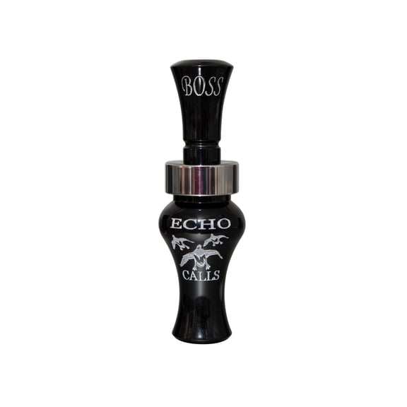 ECHO CALLS, INC  Boss Ducks Black Single Reed Acrylic
