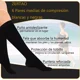 thumbnail image 2 of 6pars Medias Calcetas Compresión ,alivia Varices Circulación, 2 of 5