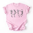 thumbnail image 3 of Dancing Skeletons Halloween Dance of Death Macabre Skeleton T-Shirt, Fullsizes S-5XL Multicolors T-Shirt, 3 of 5