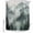 Green, variant on Small Stall Shower Curtain 36x72 Inch Narrow Half Size Teal Mountain Bath Curtains Bathroom Decor, Misty Forest Nature Woodland Pine Tree Landscape Waterproof Shower Curtain Set with Hooks 36 Inch