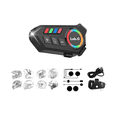 thumbnail image 2 of Audífonos Para Casco De Motos Bluetooth Led Impermeable Ipx8 Lab.G Negro, 2 of 4