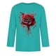 thumbnail image 3 of Blusas y camisas de manga larga y cuello redondo para hombre, blusas casuales de moda con cuello redondo y manga corta, blusas de poliéster para hombre, 3 of 4