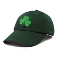 thumbnail image 4 of DALIX St. Patrick's Day Shamrock Hat Womens Embroidered Baseball Cap in Dark Green, 4 of 6