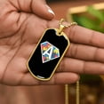 thumbnail image 5 of Autism Super Hero Necklace - Graphic Military Dog Tag Necklace (Optional Personalized Engraving), 5 of 5