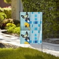 thumbnail image 4 of Wukai French Bulldog Dog in a Bathtub Garden Flags Double Sided Welcome Garden Yard House Flags Outside Outdoor House (Only Flag), 4 of 8
