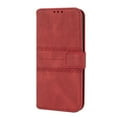 thumbnail image 3 of for Samsung Galaxy S23 Plus 5G Flip Case, PU Leather Folio Flip with Design Card Slots Wrist Strap Shockproof Kickstand Magnetic Protective Girls Cover for Samsung S23 Plus, Red, 3 of 10