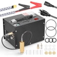 thumbnail image 2 of Compresseur 4500PSI Électrique Haute Pression avec Baromètre, Compresseur d'Air Portable Intelligent, Pompe pour Pneus de Voiture Extérieure avec Transformateur Intégré, 2 of 6