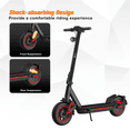 thumbnail image 5 of OBX Electric Scooter for Adults,Peak 1200W 30MPH Fast E-Scooter,35 Miles Range,10''Off-Road All Terrain Tires & Dual Suspension Heavy Duty Foldable Scooter,UL Certified, 5 of 10