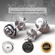 thumbnail image 2 of SilverCloseOut Aretes de Plata de Ley con Forma de Rosa para Mujer para Adolescentes - 7 Mm, 2 of 7