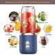 thumbnail image 2 of Licuadora portátil de viaje con 6 cuchillas, 400 ml, para batidos y smoothies., 2 of 2