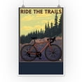 thumbnail image 2 of Bicycle (Trails) (12x18 Wall Art Poster, Room Decor), 2 of 3