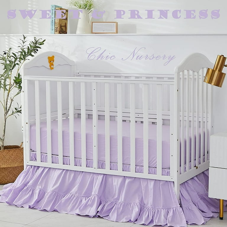 Dusty purple crib bedding discount
