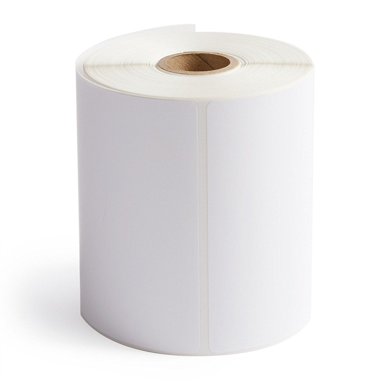 SJPACK 6 Rolls 4x6 Direct Thermal Blank Shipping Labels 250 Labels per Roll Self Adhesive for Zebra 2844 Eltron Zp-450 Zp-500 Zp-505