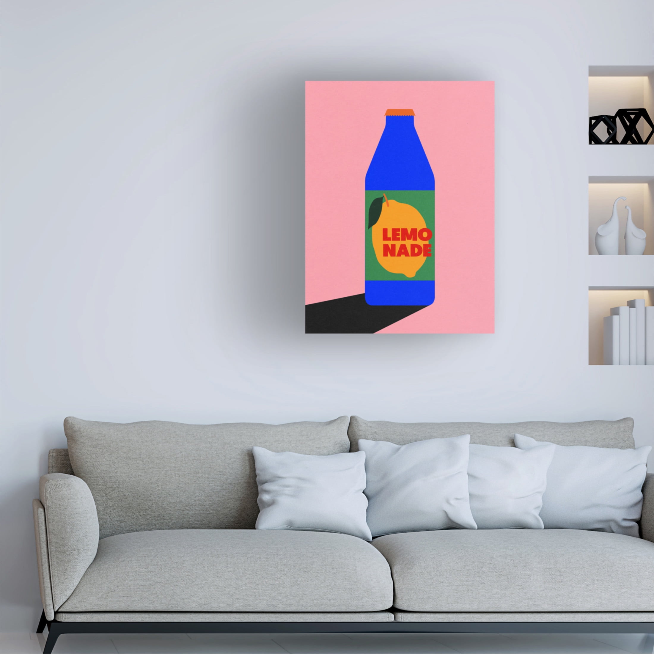 Trademark Fine Art Rosi Feist Lemo Nade Canvas Wall Art