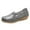 Gray, variant on Women's Flat Shoes Lightweight Comfortable Flats Women Footwear Slip On Casual Breathable Walking Shoes Female(,42)
