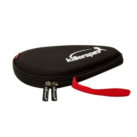 Killerspin Hard Racket Case, Standard Size, Reinforced Padded Polyester, Table Tennis Paddle Case,