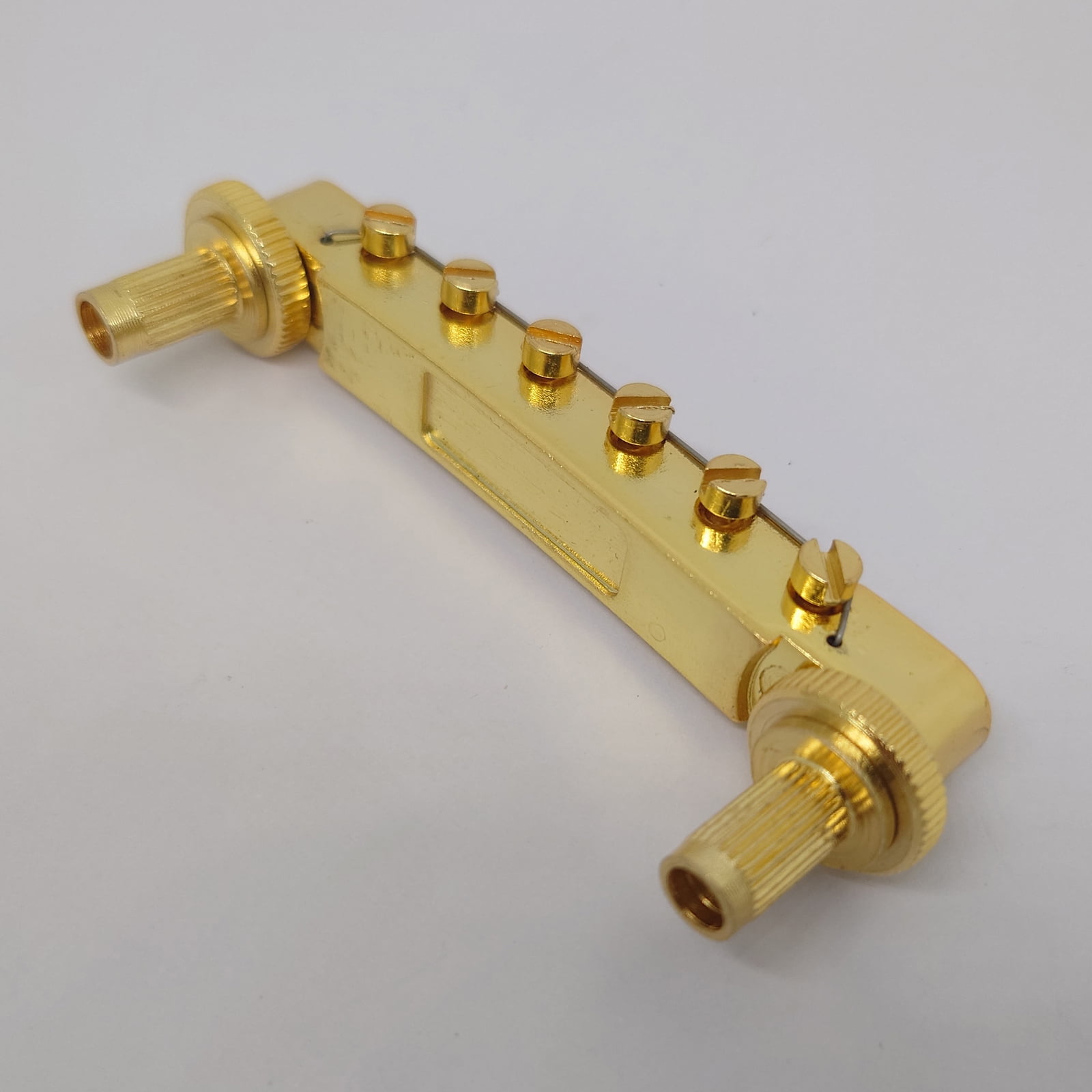 Guitar Fixed Saddle Bridge Tailpiece Tune-O-Matic 1 Set Gold for ABR-1 LP LP Electric guitars Replacement parts