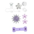 thumbnail image 4 of Conjunto de accesorios de taza, encantos, regalo ideal reutilizable para vaso, elegante tapón a prueba de derrames, piezas de decoraciones de copa de adornos Estilo B, 4 of 8