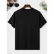 thumbnail image 5 of Brother Sister Print Men's Round Neck Print Tee Short-Sleeve Comfy T-Shirt Loose Casual Top for Spring Summer Holiday Men's Clothing As Gifts, 5 of 8