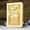Gold, variant on Personalized Father's Day Greeting Card, Papercut Beard Happy Father's Day Card, Gift for Dad Stepdad Grandpa Uncle