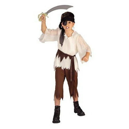 Child Caribbean Pirate Standard Costume Rubies 881933