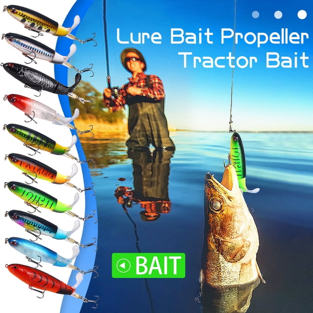 Fiudx Tractor de Cebo para Pesca, Diseño Realista Similar a Un Pez, Proyección a Larga Distancia, Colores Brillantes, Uso Versátil En El Agua, Equipo de Pesca para Pescadores, Peso de 15 G, Tamaño de